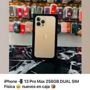 📱 iPhone 13 Pro Max – 256GB 🔓 DUAL SIM física 📦 Nuevos en caja | Equipos renovados 💵 Precio: 490 USD ✨ ¡Alta gama - Img 57000366