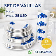 Cerámica / Vajillas / Incluye 20 Piezas / Set de Vajillas - Img 55646616