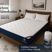 🛏Colchon EDSM A Garantía de calidad, más almohadas importadas gratis y mensajería sin pago. Mejor imposible!!. - Img 55847152