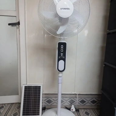 Ventilador Solar Recargable Stavel 16" Nuevo Con Garantía (Acepto CUP, MLC, USD, ZELLE) - Img 121870424