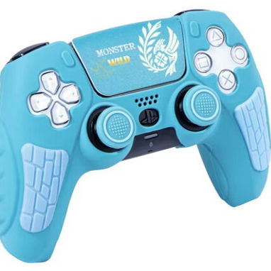 Funda de silicona para mando Dualsense PS5 + funda de joysticks + cubierta protectora del táctil - Img 123349264