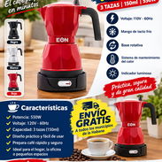 ⚡ CAFETERA ELÉCTRICA  EON (3 Tazas / 150ml) ☕ ¡El café perfecto en minuto - Img 58074427