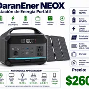 DaranEner NEOX 192Wh 300W con Panel Solar 30W – Estación de Energía Portátil LiFePO₄ para Apagones - Img 57722047
