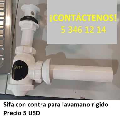 Variedad de Sifas para Lavamanos - Img 124428184