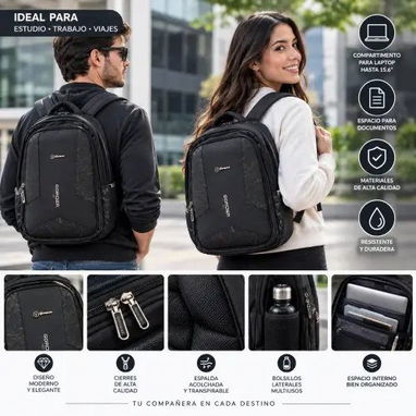 Mochila, micrófono y masajeador facial. - 3/3