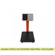 BALANZA DIGITAL DE PLATAFORMA INDUSTRIAL CON COLUMNA - Img 55757698