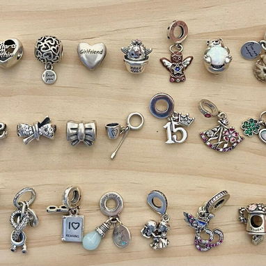 Charms plata 925 - 2/6