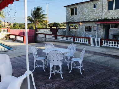 Disponible casa con piscina de 5 habitaciones climatizadas en Guanabo. WhatsApp 58142662 - Img 63019917