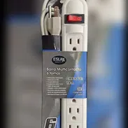 Extensión Eléctrica 1.8m, 6 tomas (8 USD) - Img 57894126