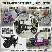 Bicicletas, bicicletas plegables, bicimotos, moticos eléctricas, triciclos - Img 57314658