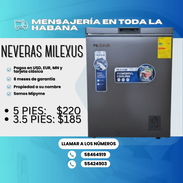❄️ NEVERAS MILEXUS 🔴 5 PIES 💲220 USD 🔴 3.5 PIES 💲185 USD - Img 50873057