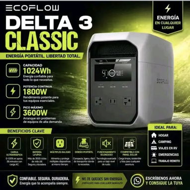 Ecoflow Delta 2 y Delta 3 Classic - Img 125270499