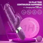 Vibrador recargable de silicona con doble estimulación | Accesorios | Nuevo | videojuegoshabana.com - Img 55992097