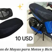 Forros de maya para asientos de motos y bicimotos. Sirven a las nuevas bicimotos Evolution - Img 51186254