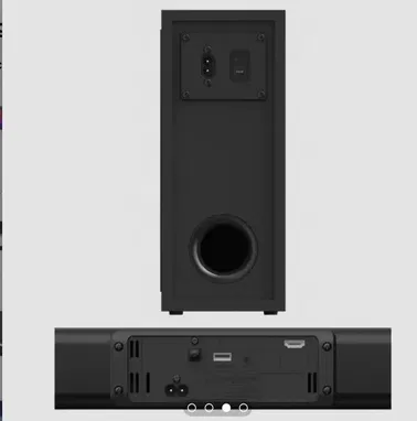 Sistema de audio 2.1 equipado con una barra de 31.5" y un subwoofer de 4.2"//ELEMENT//120 W//Bluetooth y HDMI//Nuevo - Img 92537389