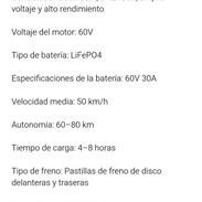 Moto eléctrica Vedca - Img 55284051