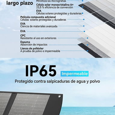Panel Solar Plegable 400w - 6/6
