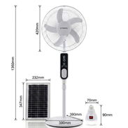 Ventilador Recargable de 16" - Img 55668245