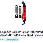 Cepillo de Aire Caliente, Revlon (1200 w), $30 usd ❗ Kit de Peinado, Rizado y Volumen - Img 56714159