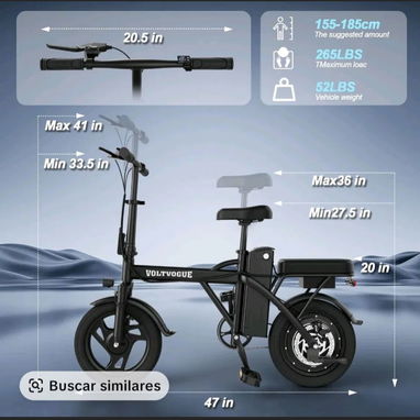 Bicicleta Eléctrica Nueva de Paquete en su Caja las tengo - 3/8