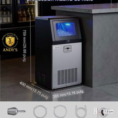 Maquina de hielo 120 lb - 8/9