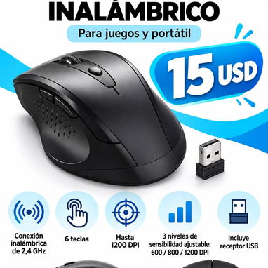 Mouse inalámbricos para PC/Laptop - 3/3