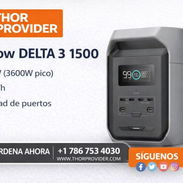 EcoFlow DELTA 3 1500 con 1536Wh, 1800W - Pico 3600W, Carga Rápida y Batería LiFePO Estación de Energía Portátil - Img 55158446