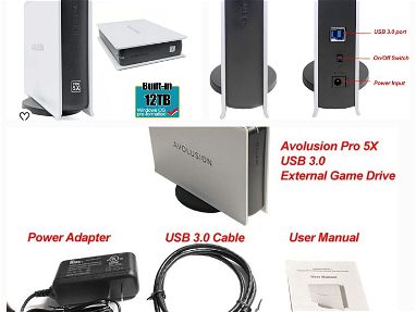 Avolusion PRO-5X Series - Disco duro externo USB 3.0 de 12 TB para PC - Img main-image