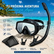 Máscaras de bucear un vidrio panorámico y Snorkel - Img 51694505