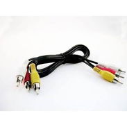 Cable de Audio y Video (1 mt) 3 RCA por cada punta. - Img 52797167