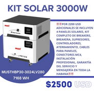 💯 Kit solar 3000W - Img 55791572