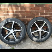 Se venden 4 llantas con sus gomas... Rin 15 - Img 58134154