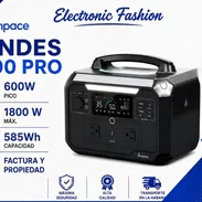 Estación de Energía AMPACE 600PRO 585WH 600W PICO 1800W - Img 57837930