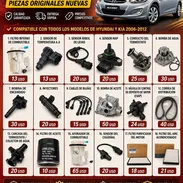Piezas para autos Hyundai Kia (sensor, cable de bujias bomba de agua entre otras) - Img 55255383