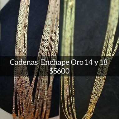 Cadenas  Baño de Oro - 7/10