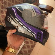 Casco de moto integral izuki - Img 56964974