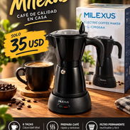 Cafetera eléctrica Milexus - Img 57650329