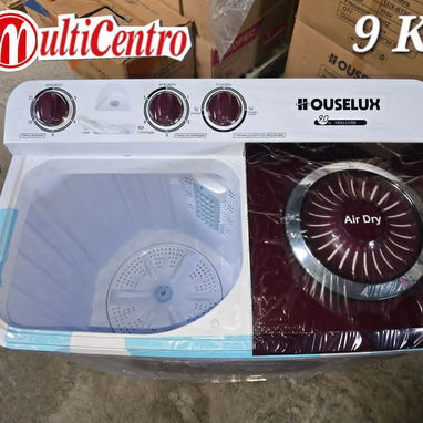 Lavadora semiautomática 9kg Houselux - Img 125162345