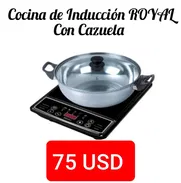 Cocina de inducción Royal con Cazuela - Img 50154995