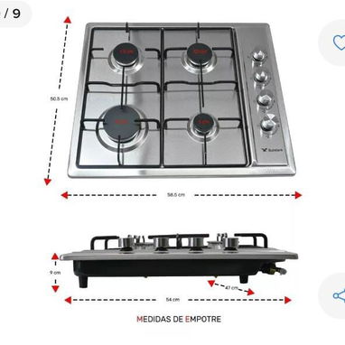 Cocina de acero inoxidable para empotrar. +5353968620 - Img 121343277