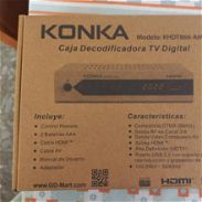 Caja decodificadora marca Konka Full HD nueva cajita con garantía - Img 45645197