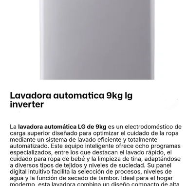 LAVADORA AUTOMÁTICA/ LAVADORA SEMIAUTOMÁTICA - Img 122221278
