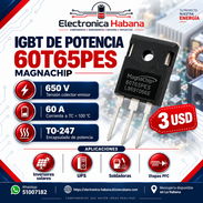 IGBT MagnaChip 60T65PES 650V 60A TO-247 - Img 57304627