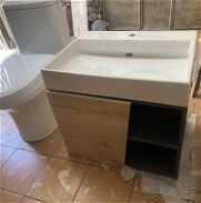 Juego de baño monolítico con mueble de encimera , transporte y garantía - Img 45785846