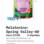 Melatonina Spring Valley 60 - Img 58236795