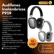 Audífonos / Cascos Inalámbricos P959 - Img 55620237