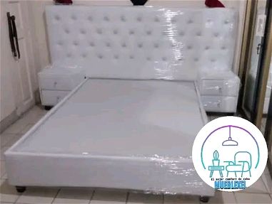 Cómodas y camas tapizadas y colchones de confort a su medidas y gustos - Img 66593140