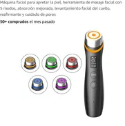 Máquina facial para estirar la piel, herramienta de masaje facial con 5 modos, absorción mejorada, levantamiento facial - Img main-image-49953223