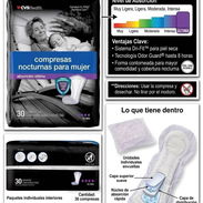 Compresas nocturnas para mujer - Img 57533120