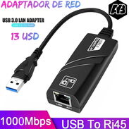 adaptador de red por USB a RJ45. 13 USD - Img 44409210